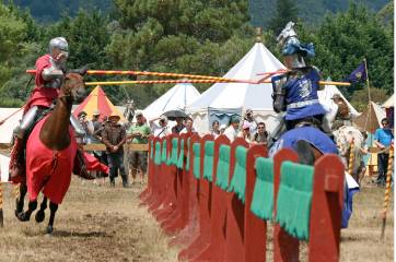 Australian Jousting Team Cleans Up The Kiwis In A Medieval Bledisloe Cup